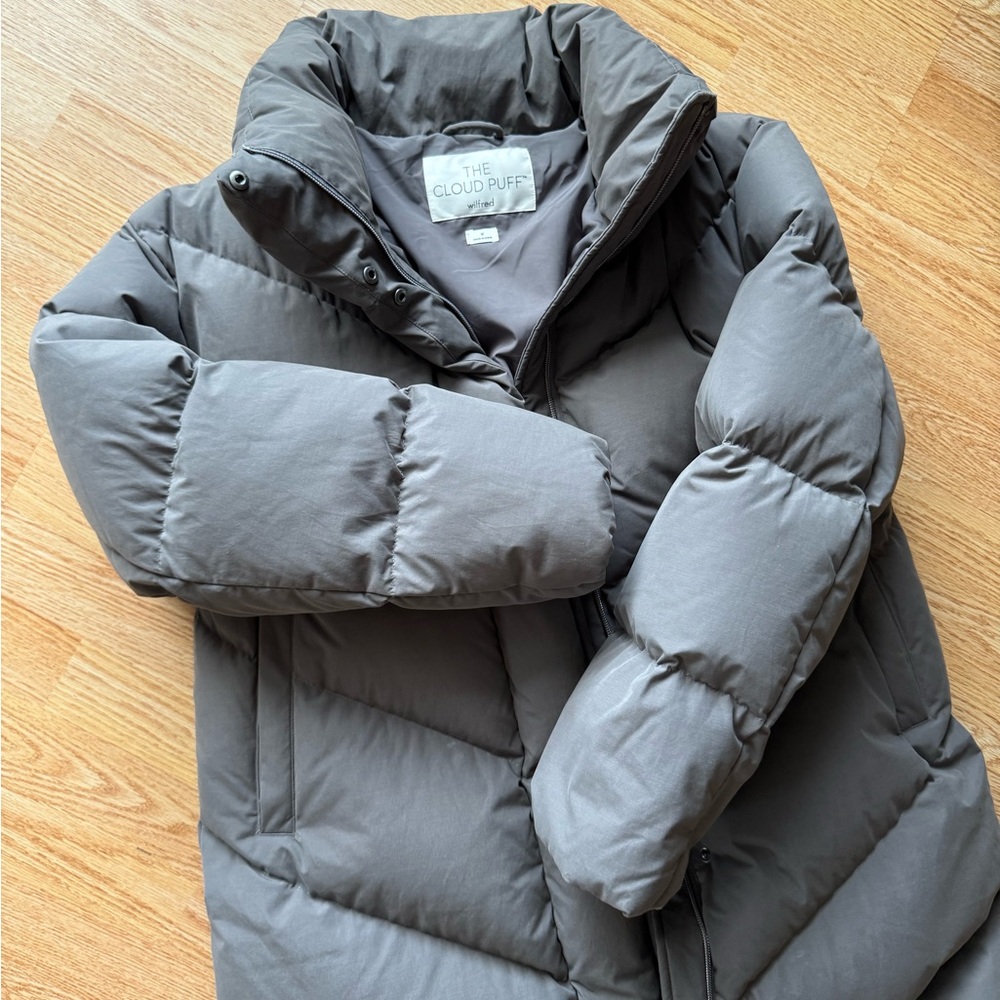 Wilfred Gray Cloud Puff Jacket